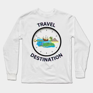 Travel to Cancun Long Sleeve T-Shirt